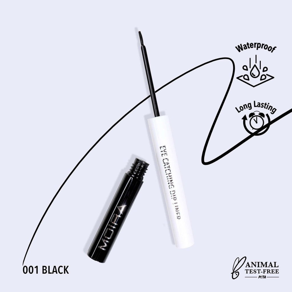 Eye Catching Dip Liner in Black