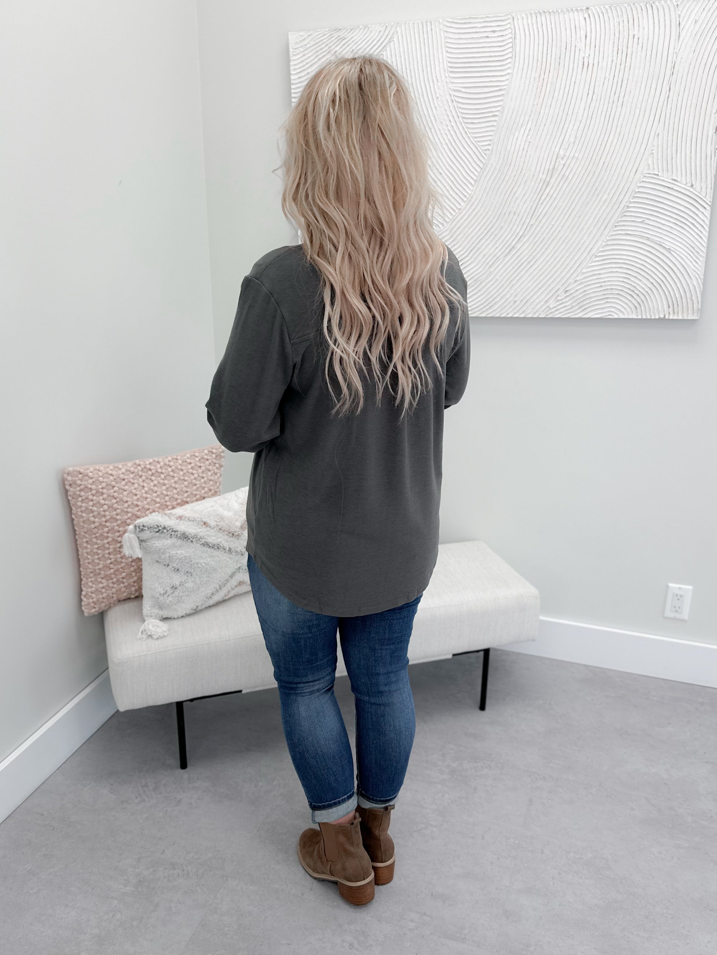 Weasley Button Down in Spruce