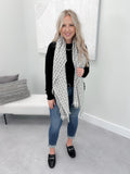 Blizzard Snow Scarf in Snow