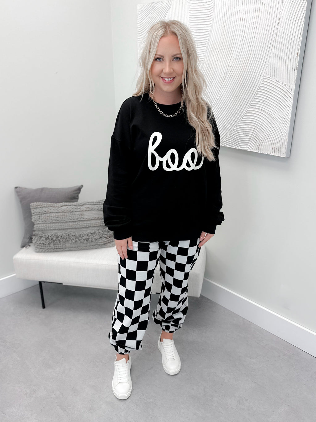 Boo'd Up University Pullover by Ampersand