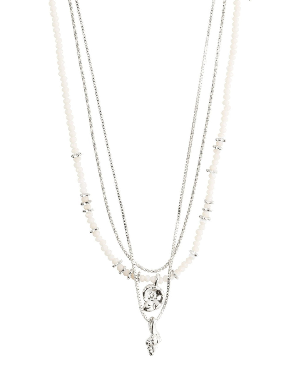 Sea 3 in 1 Necklace Set by Pilgrim