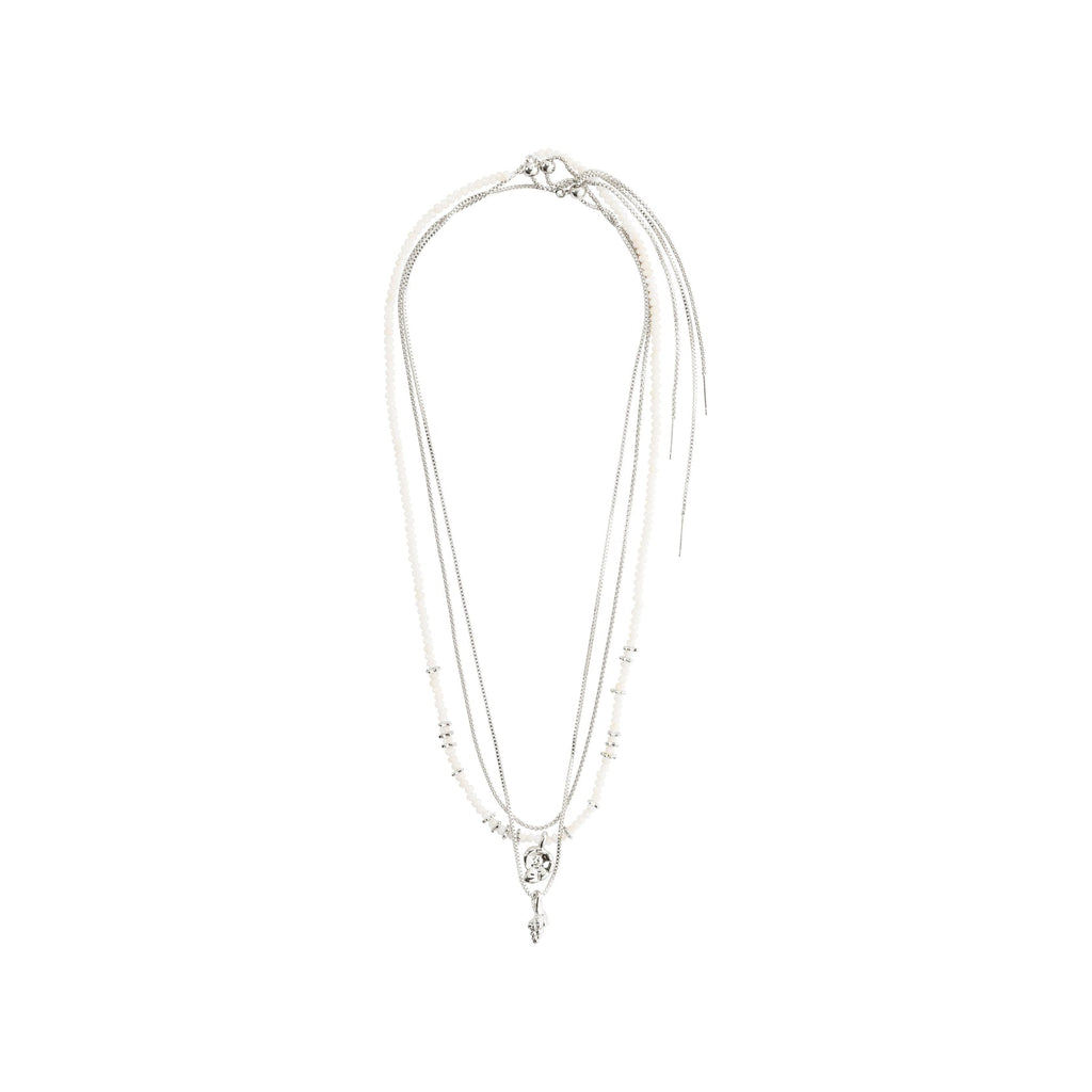 Sea 3 in 1 Necklace Set by Pilgrim
