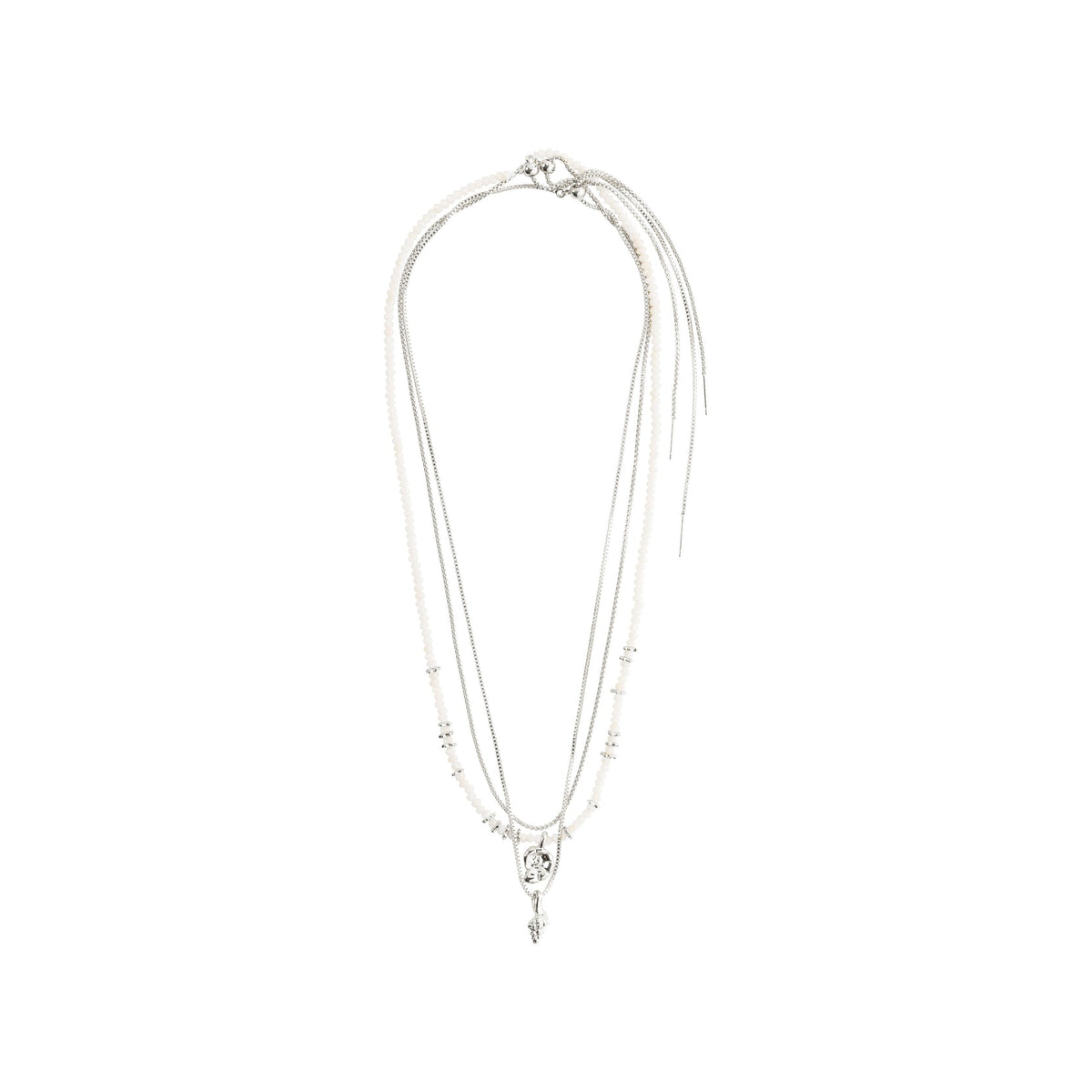 Sea 3 in 1 Necklace Set by Pilgrim