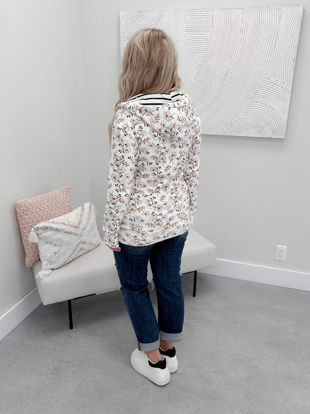 Island Air Halfzip Sweatshirt by Ampersand Ave