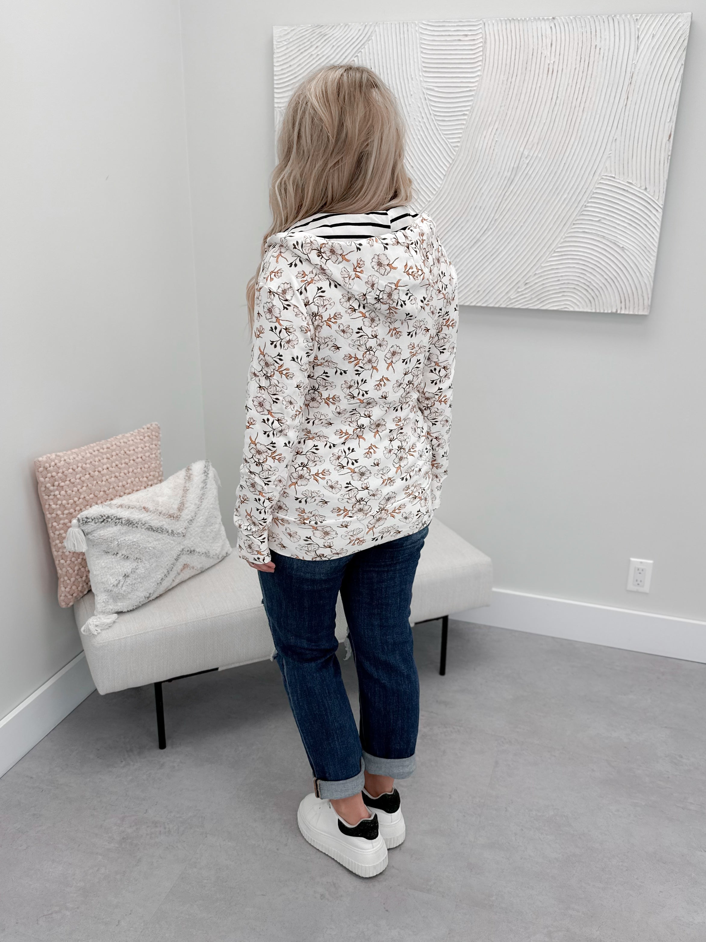Island Air Halfzip Sweatshirt by Ampersand Ave