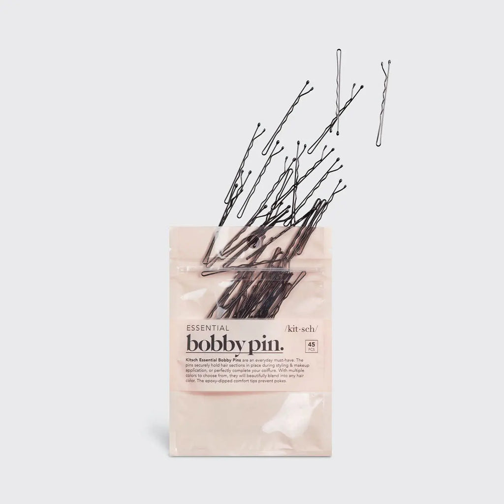 Kitsch Essential Bobby Pins in Black