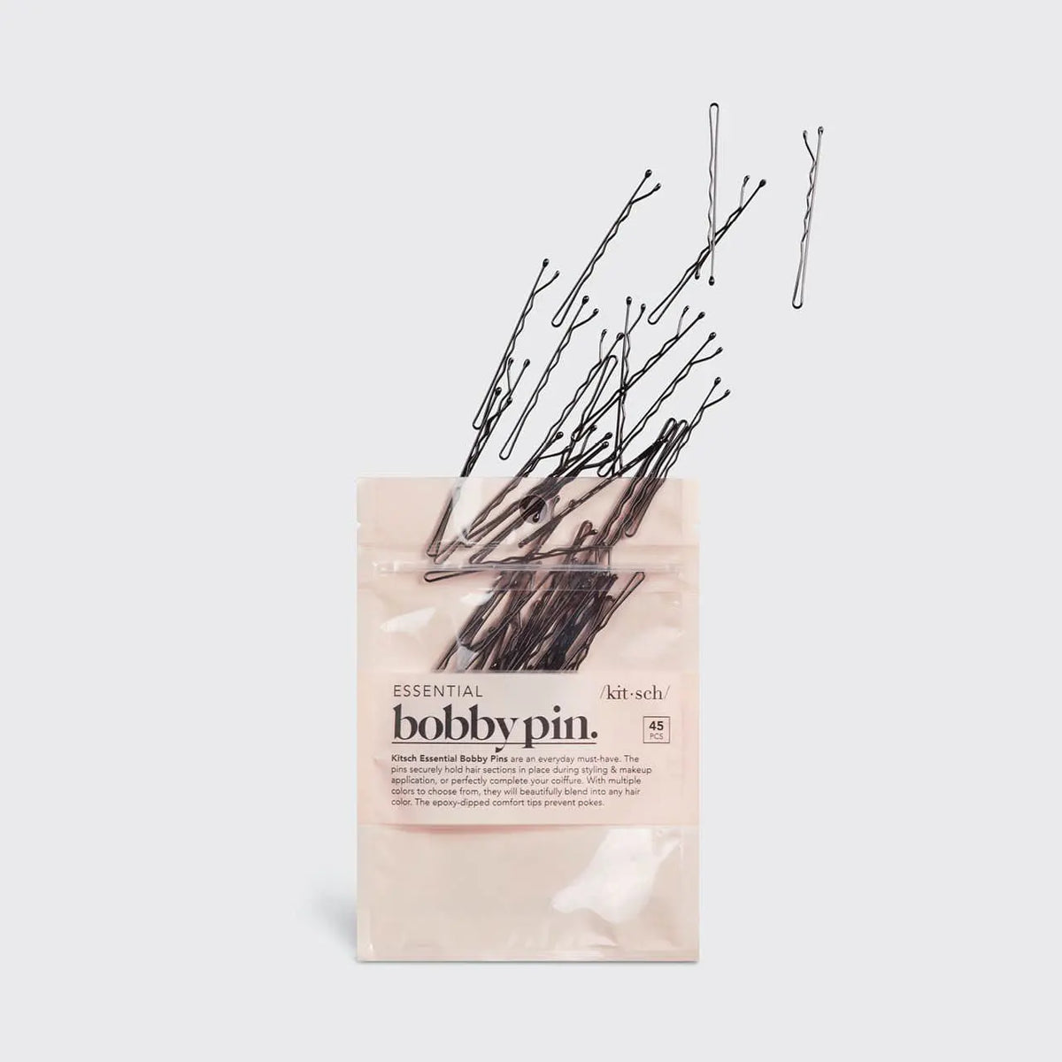 Kitsch Essential Bobby Pins in Black