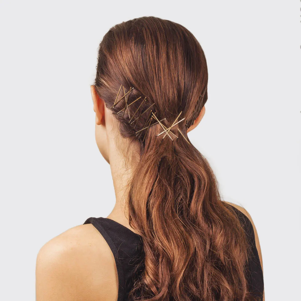 Kitsch Essential Bobby Pins in Brown