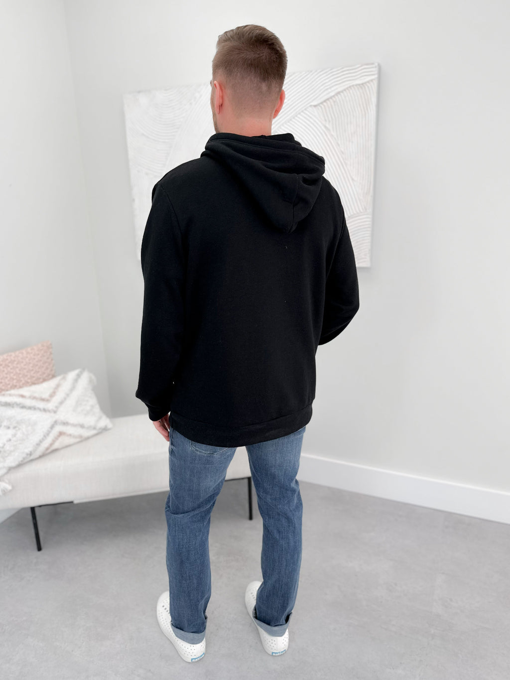 Paxton Hoodie in Black