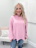 Classic Hoodie in Rose Pink