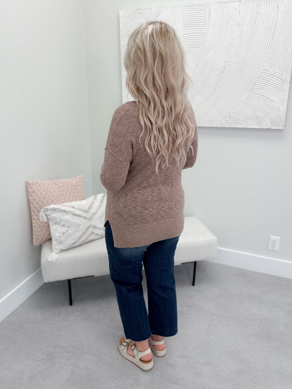 Steph Sweater in Mocha