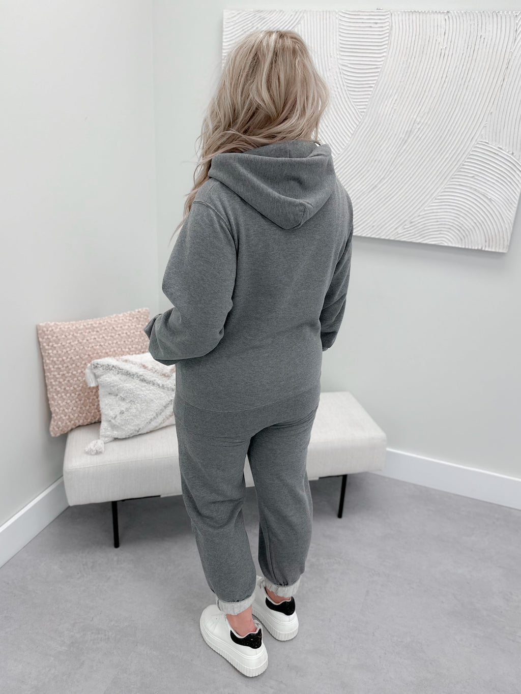Signature Hoodie in Electra-Cute by Ampersand Ave - L/O Size 2XL