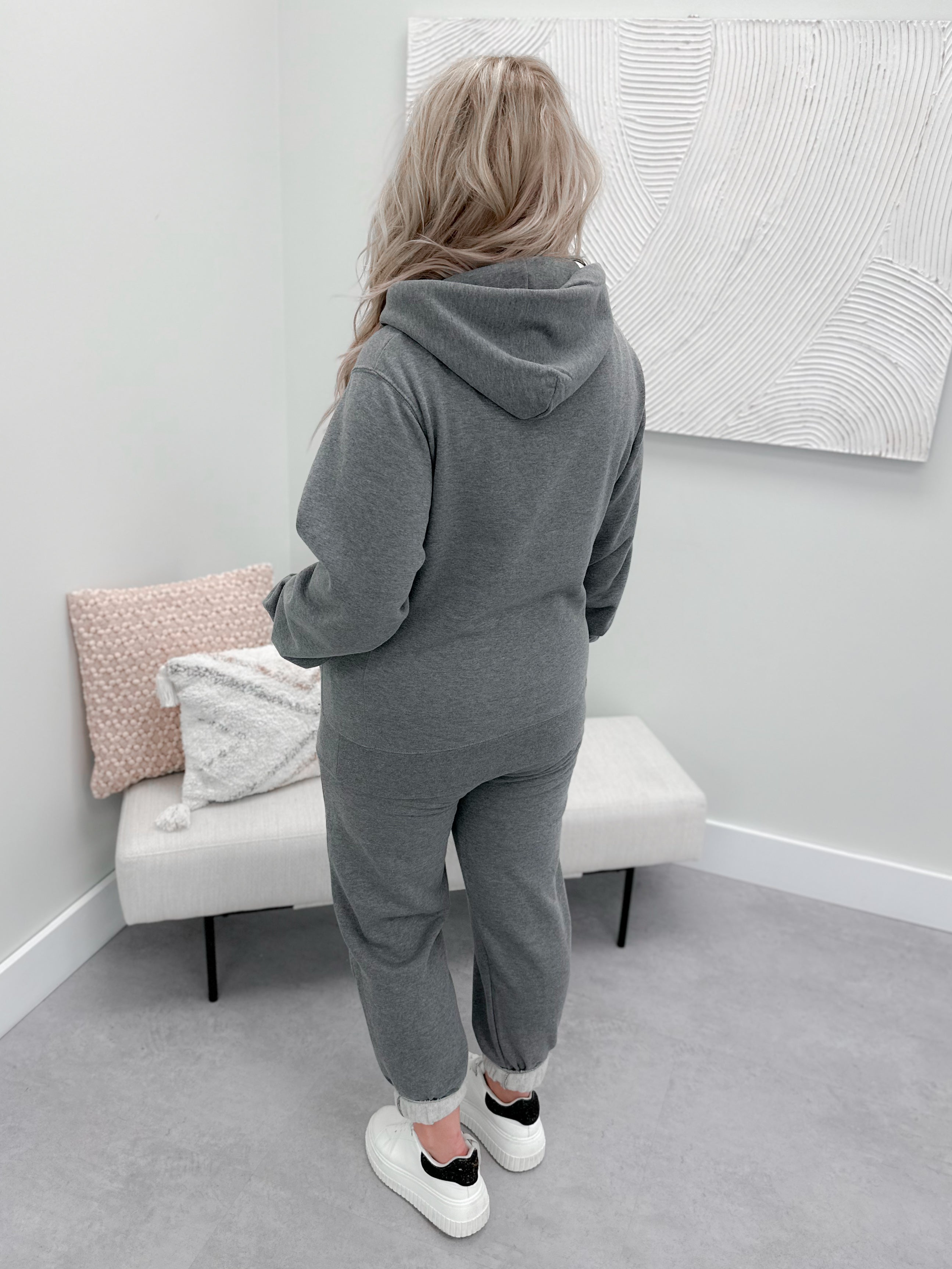 Signature Hoodie in Electra-Cute by Ampersand Ave - L/O Size 2XL