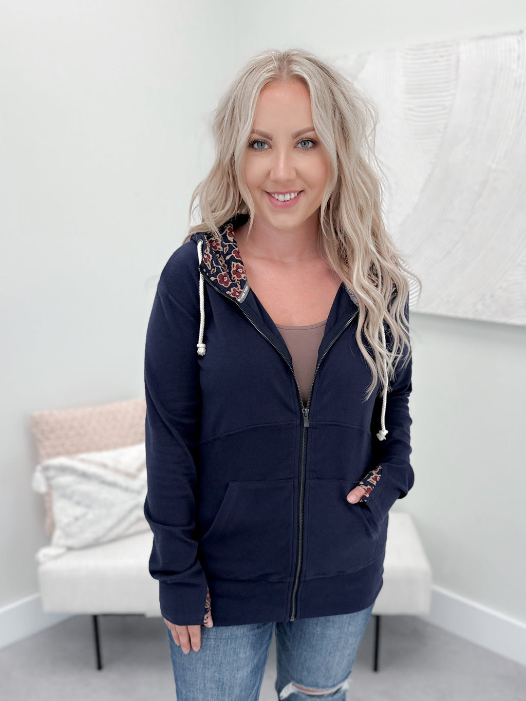 Plant One On You Fullzip Sweatshirt by Ampersand Ave