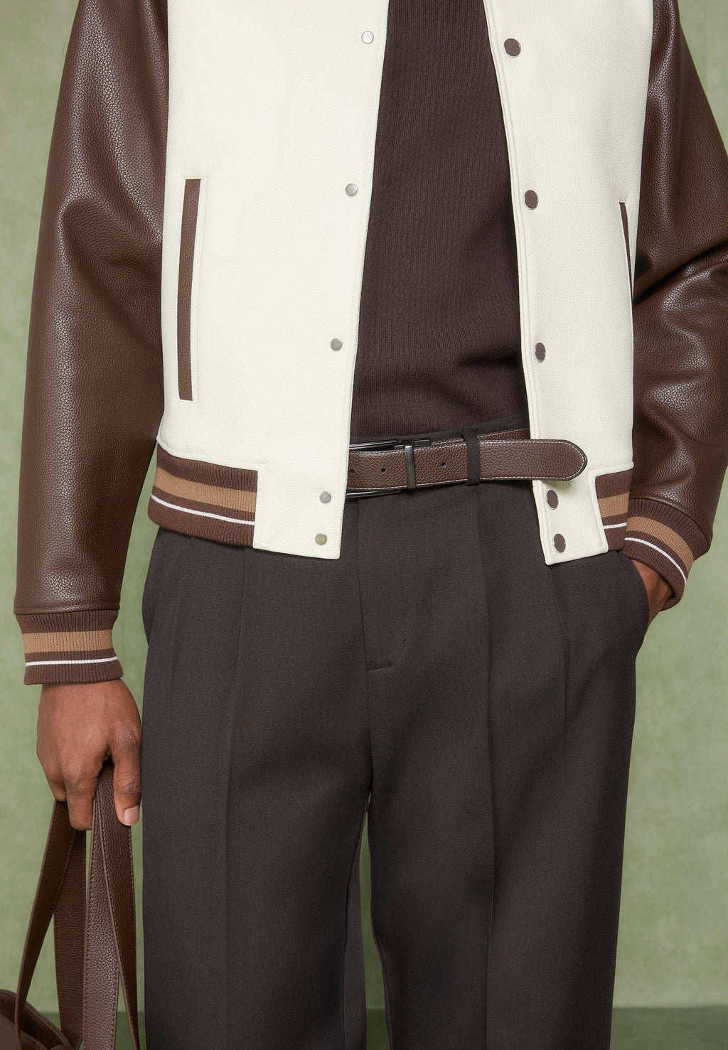 Éternel Reversible Leather Belt - Black/Brown