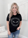 The Original Tee in Black by Ash + Antler