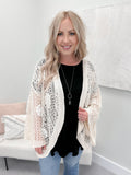 Camryn Crochet Applique Cardi by Pol