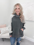 Tasha Hoodie in Charcoal