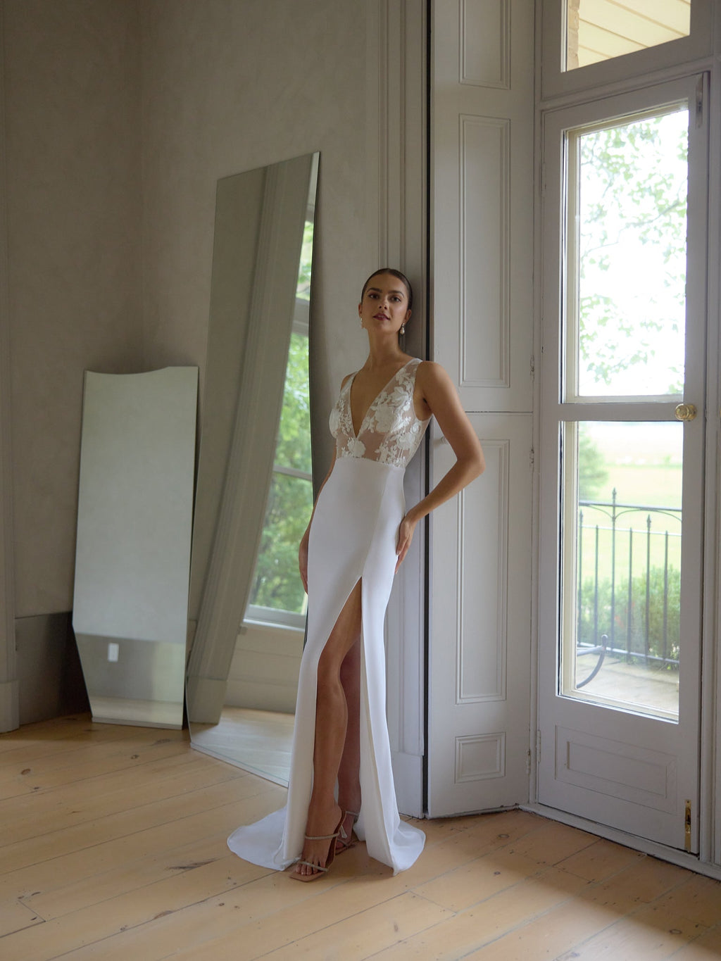 Lexington Sheer Bridal Dress