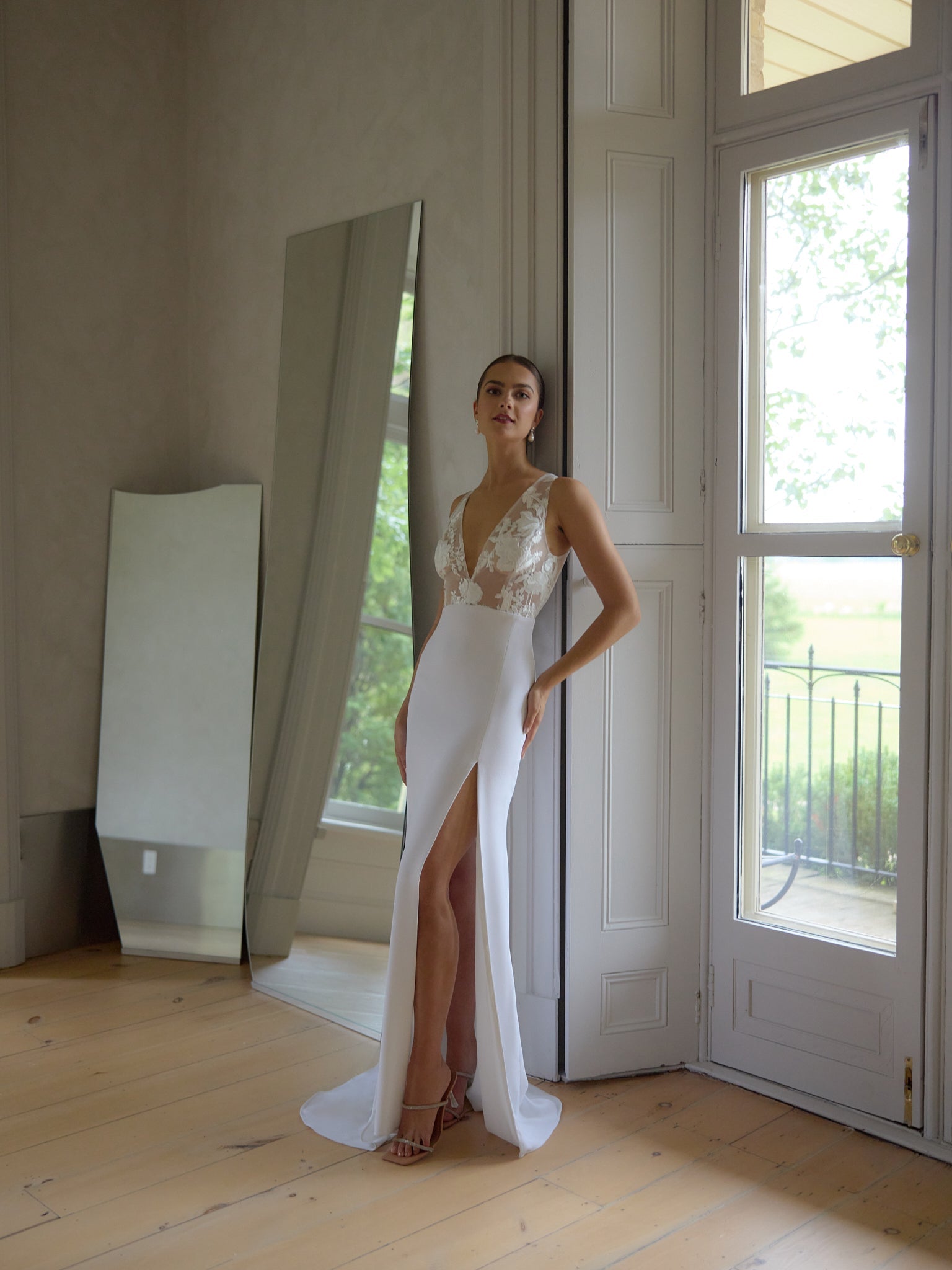 Lexington Sheer Bridal Dress