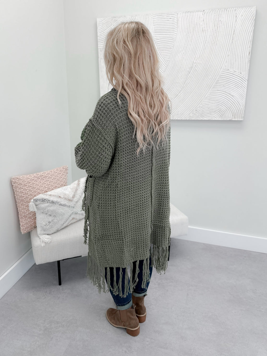 Cypress Fringe Cardigan