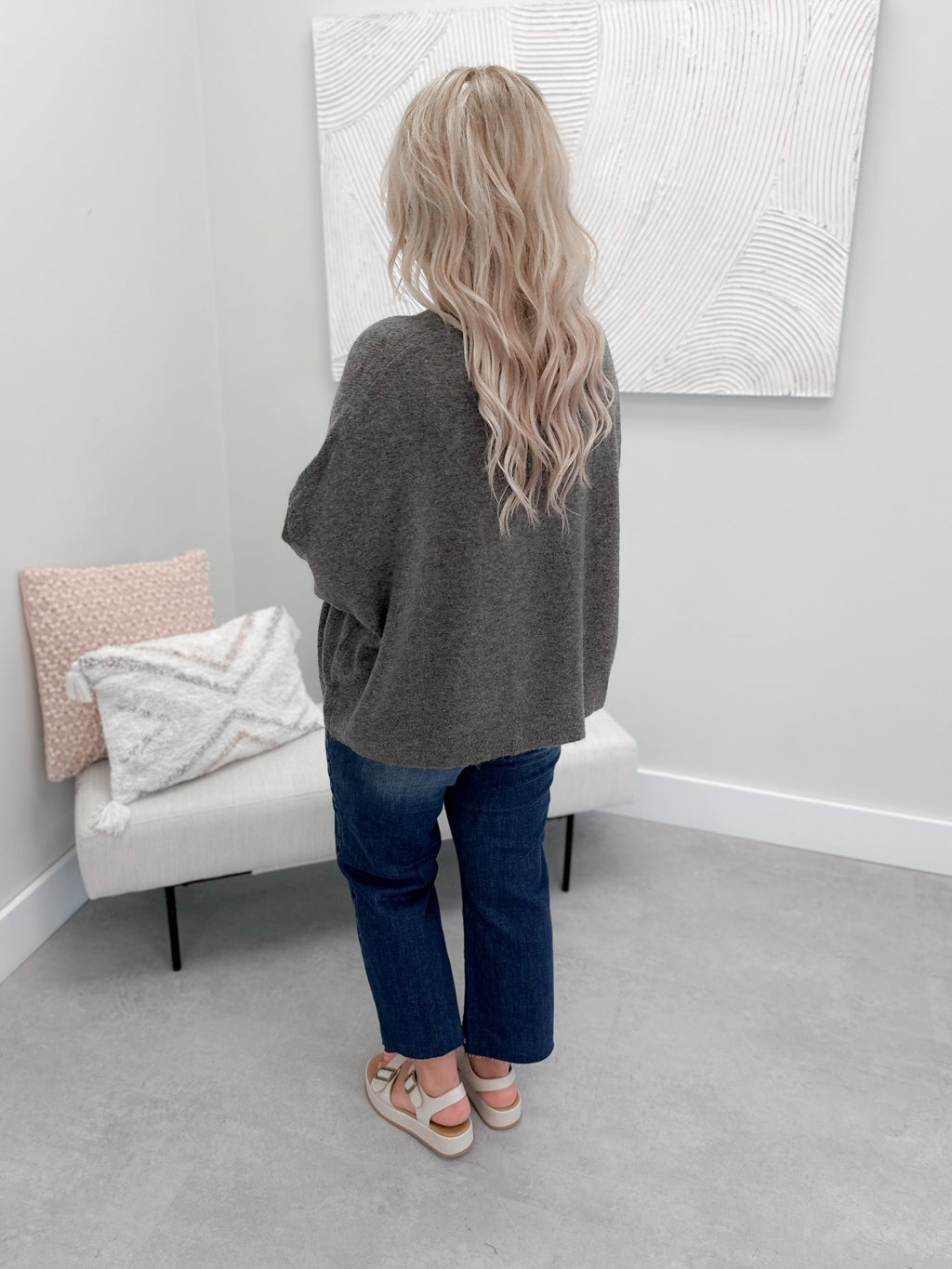 Tashi Sweater in Dark Umber