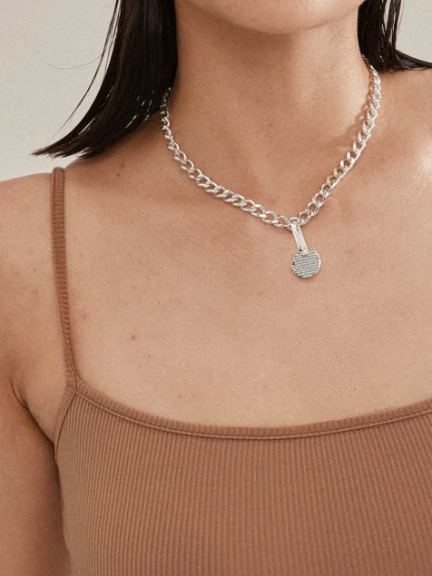 Charm Coin Pendant by Pilgrim