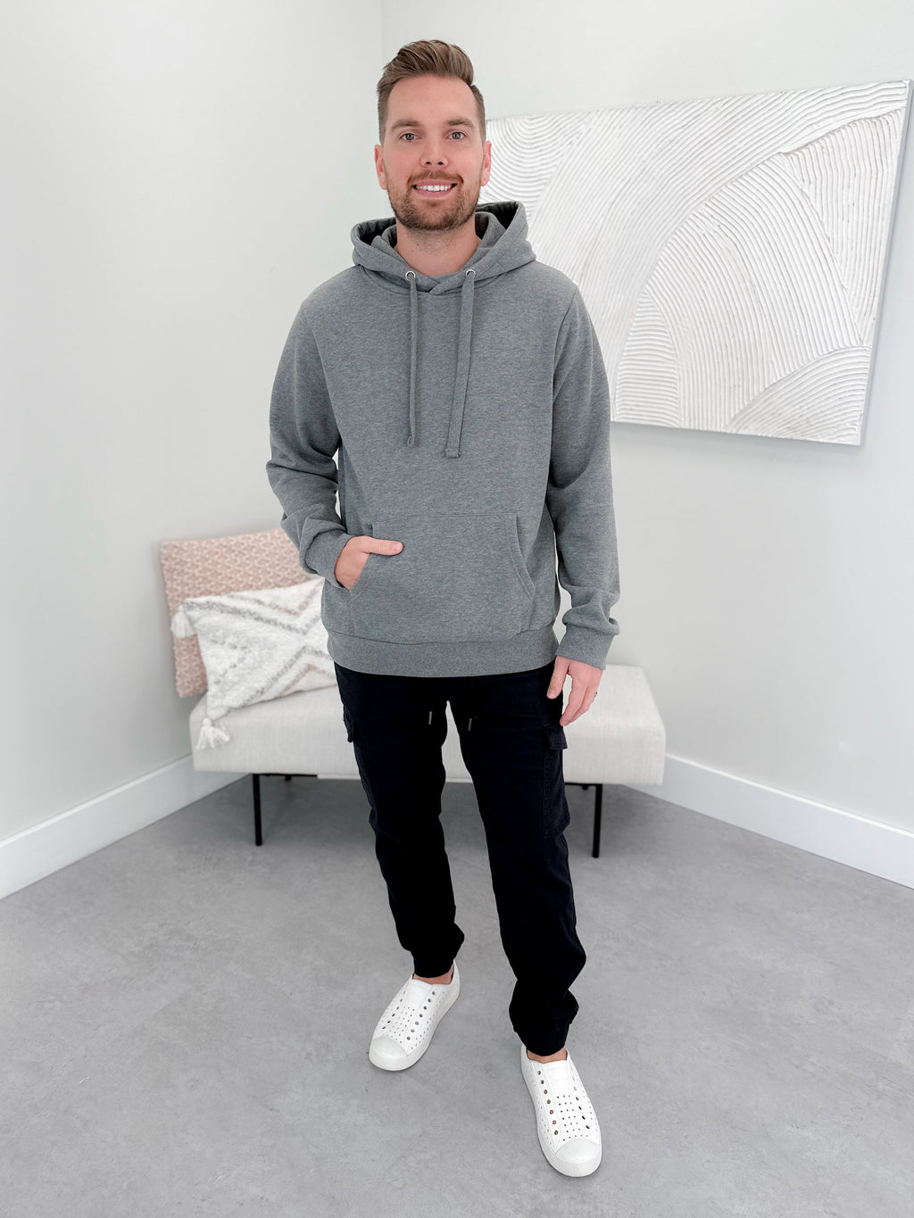 Paxton Hoodie in Grey