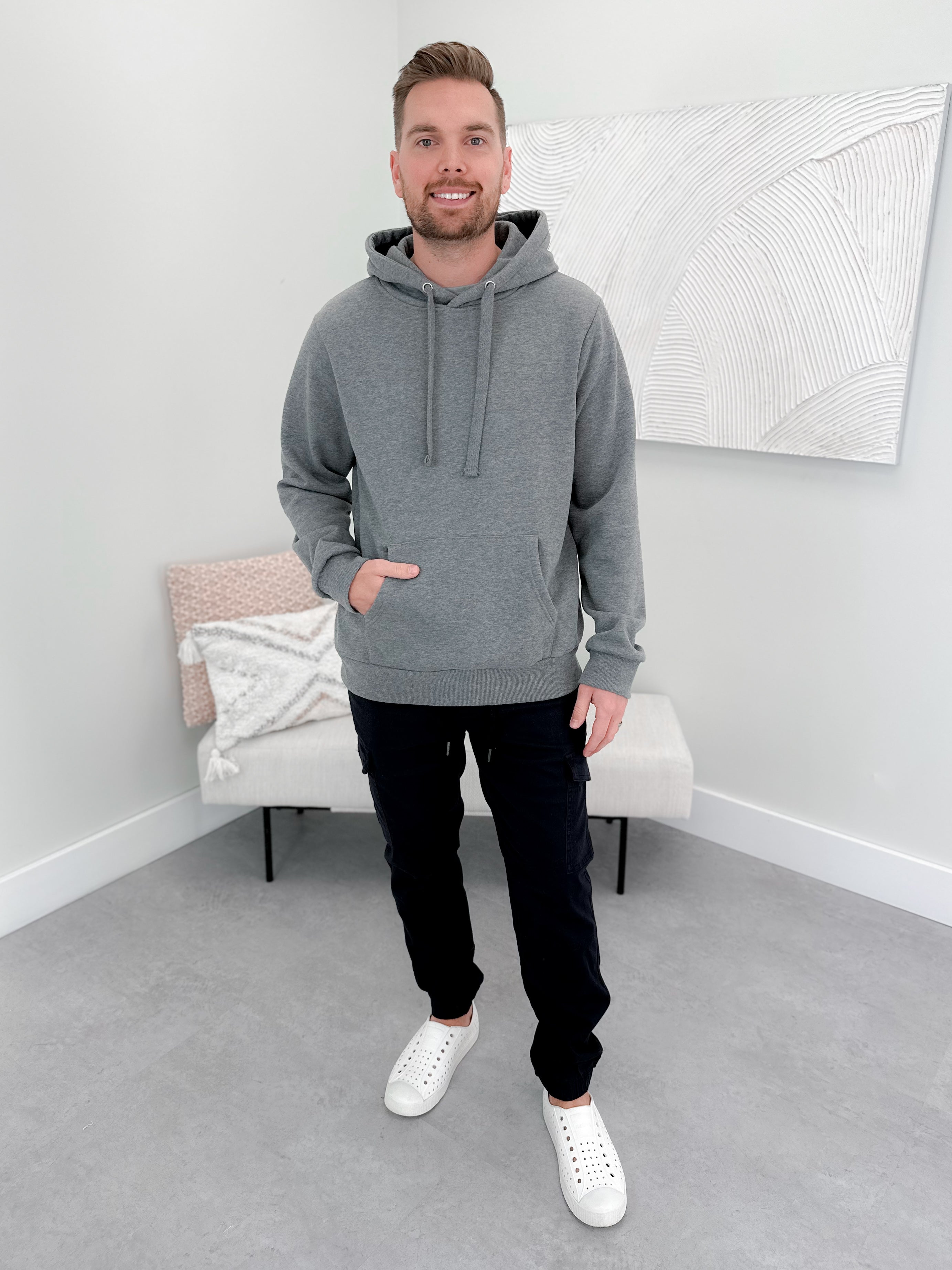 Paxton Hoodie in Grey