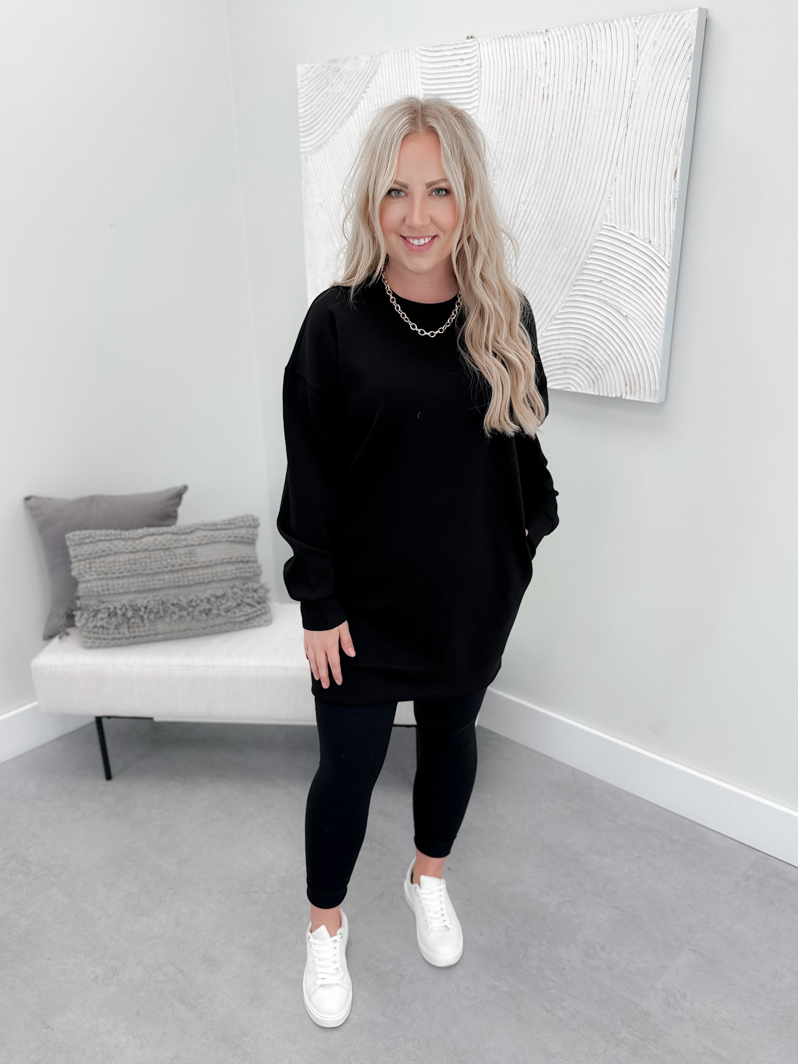 Legends Tunic in Black