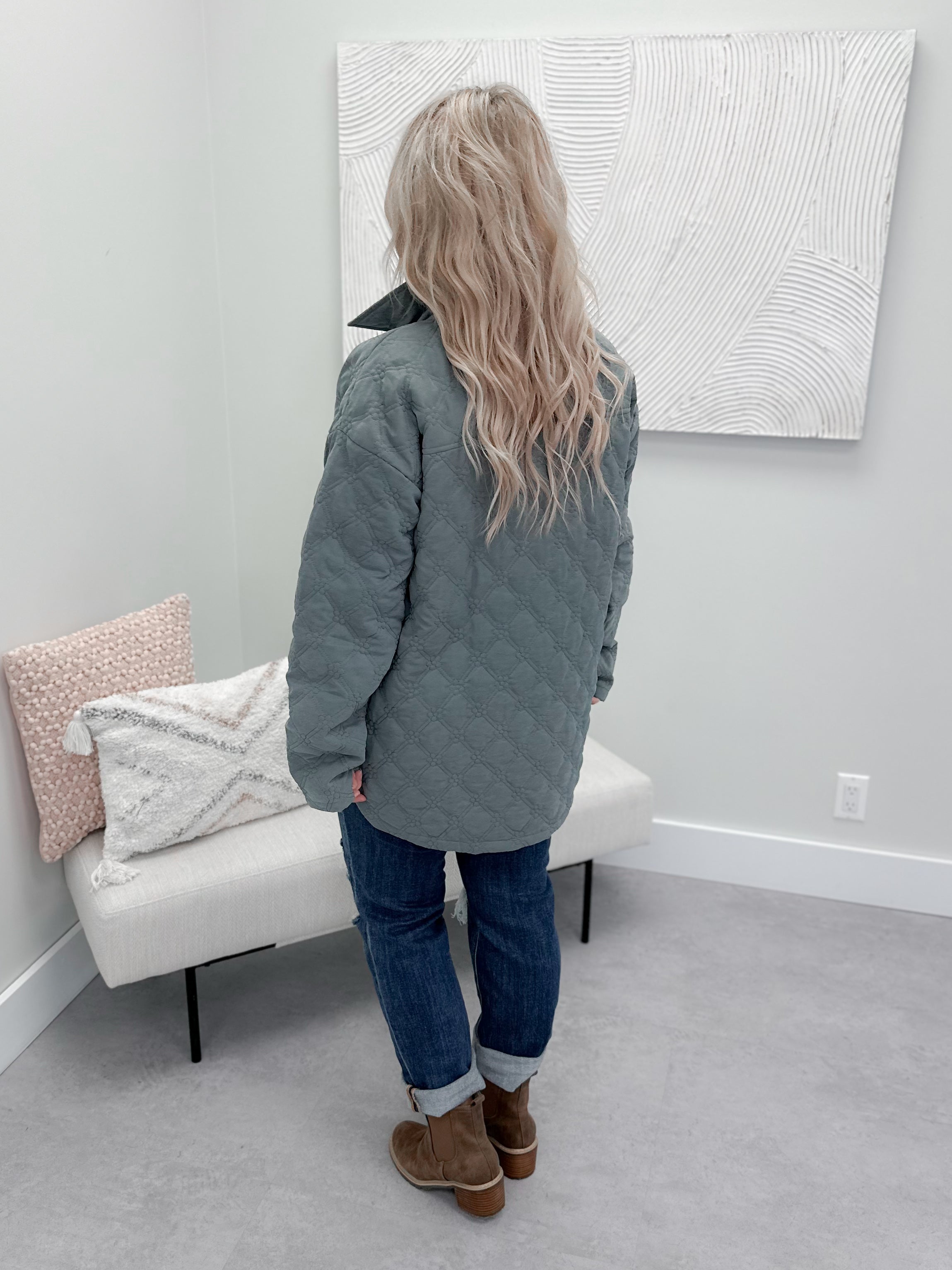 Bryony Floral Quilted Jacket