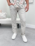 Traction Slub Mens Denim in Stone