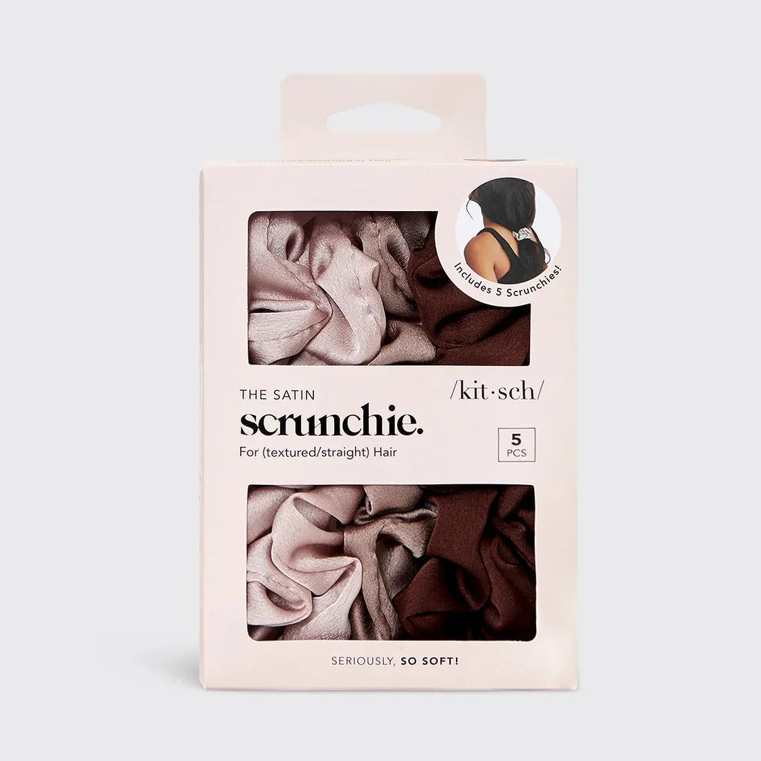Satin Sleep Scrunchie Set by Kitsch