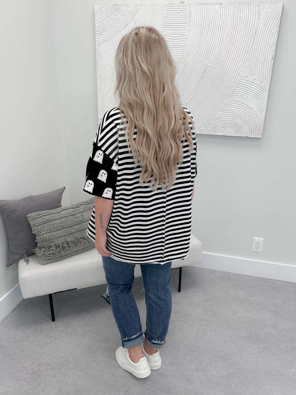 Squad Ghouls Boyfriend Tee by Ampersand Ave
