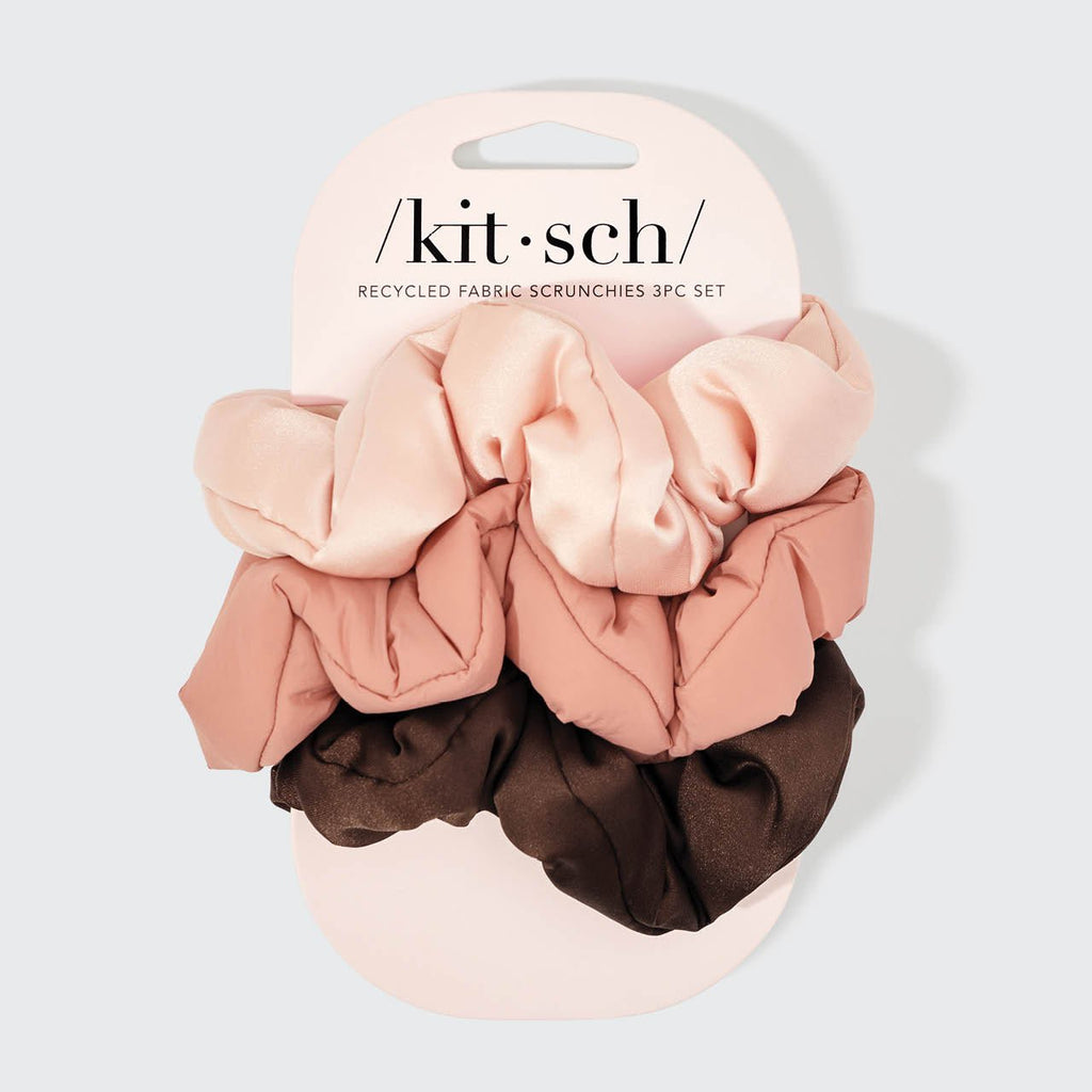 Fabric Cloud Scrunchies 3pc Set by Kitsch