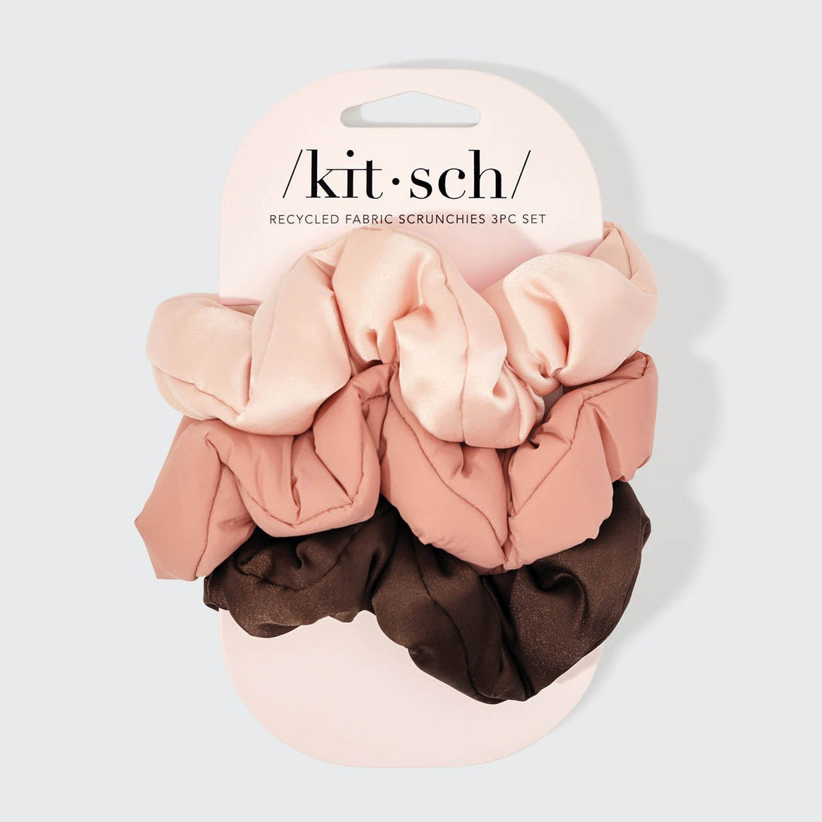 Fabric Cloud Scrunchies 3pc Set by Kitsch