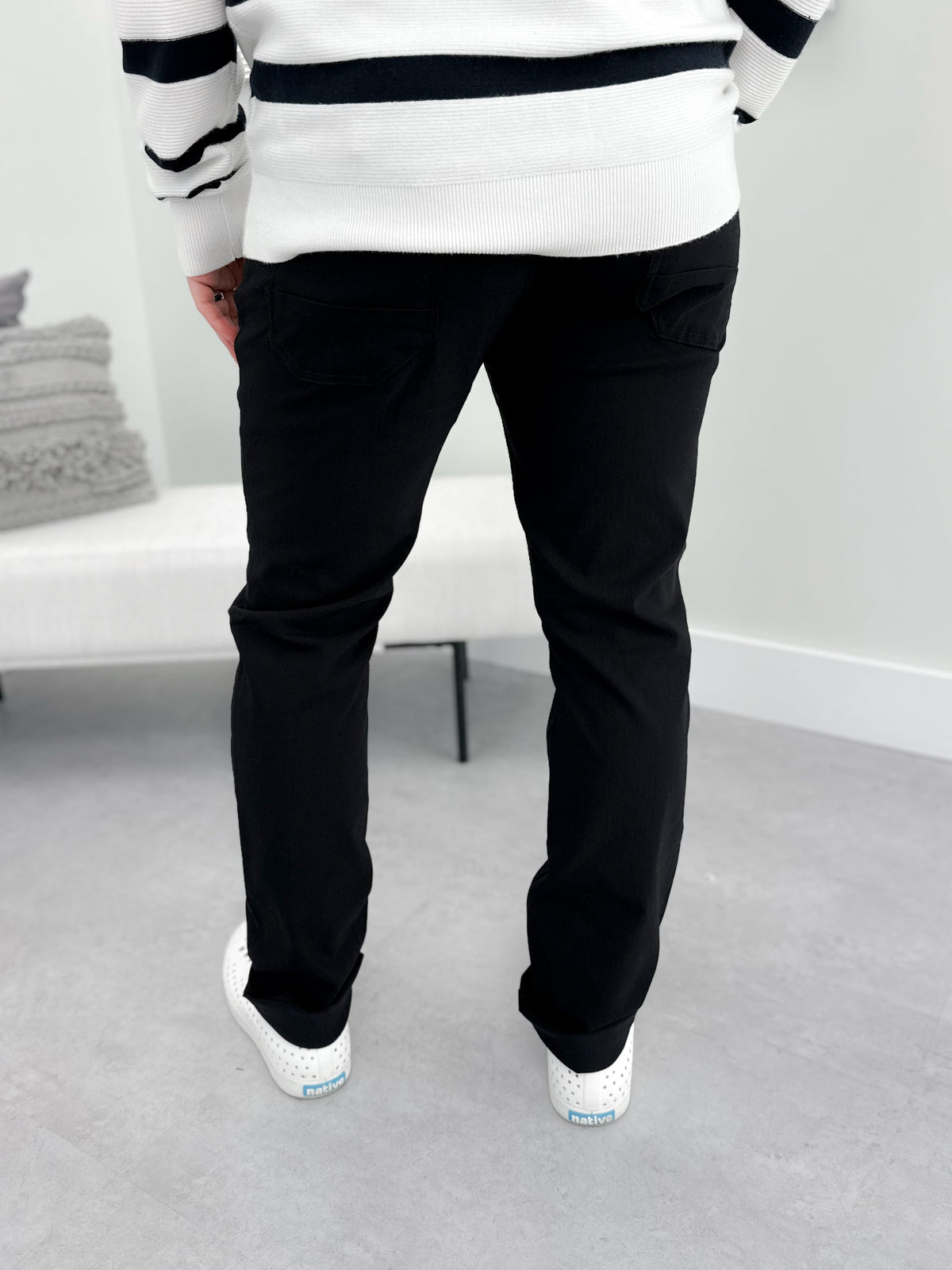 Ethan Super Flex Pants in Black