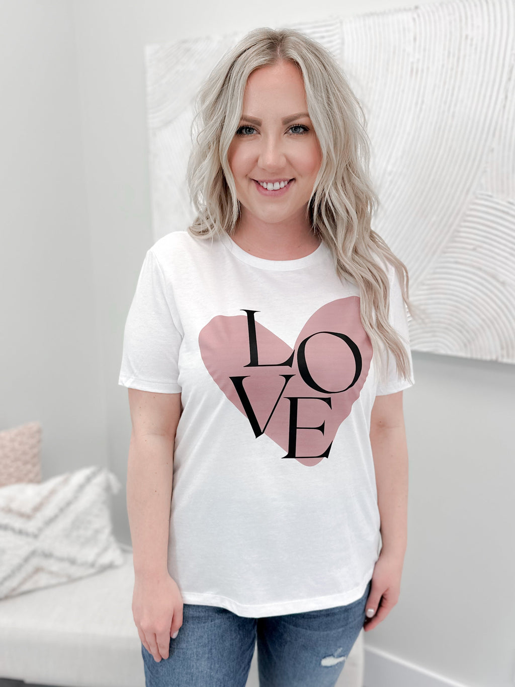 Love Skips A Beat Tee by Ash + Antler