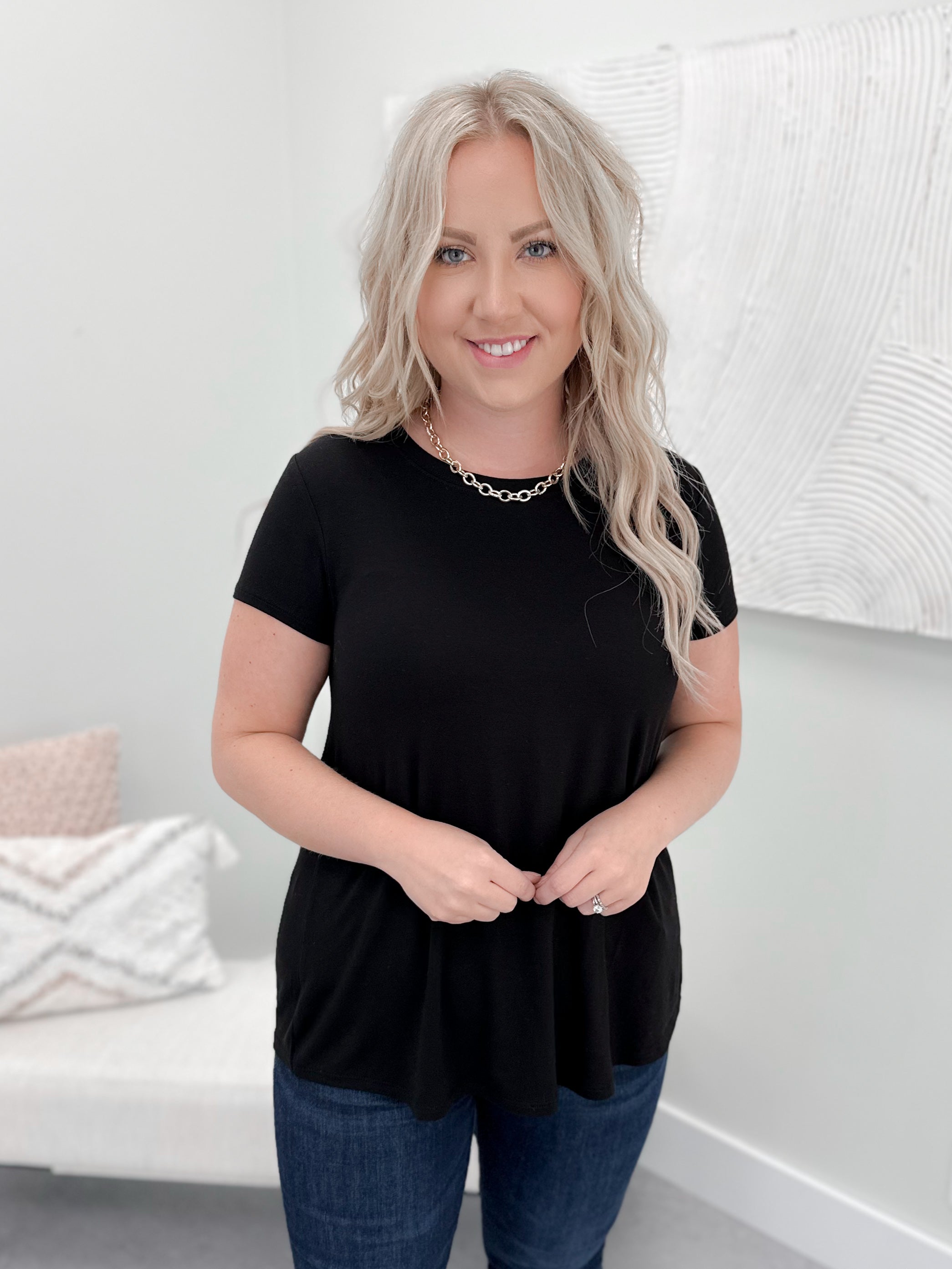 Kacey Tee in Black