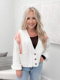 Kandy Coatigan in Blush by Pol