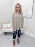 Ash Pocket Sweater in Khaki