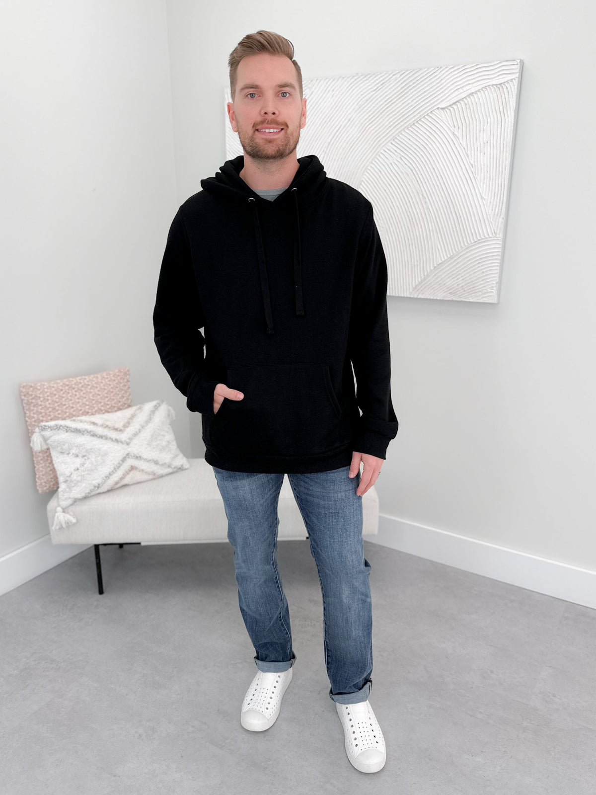 Paxton Hoodie in Black