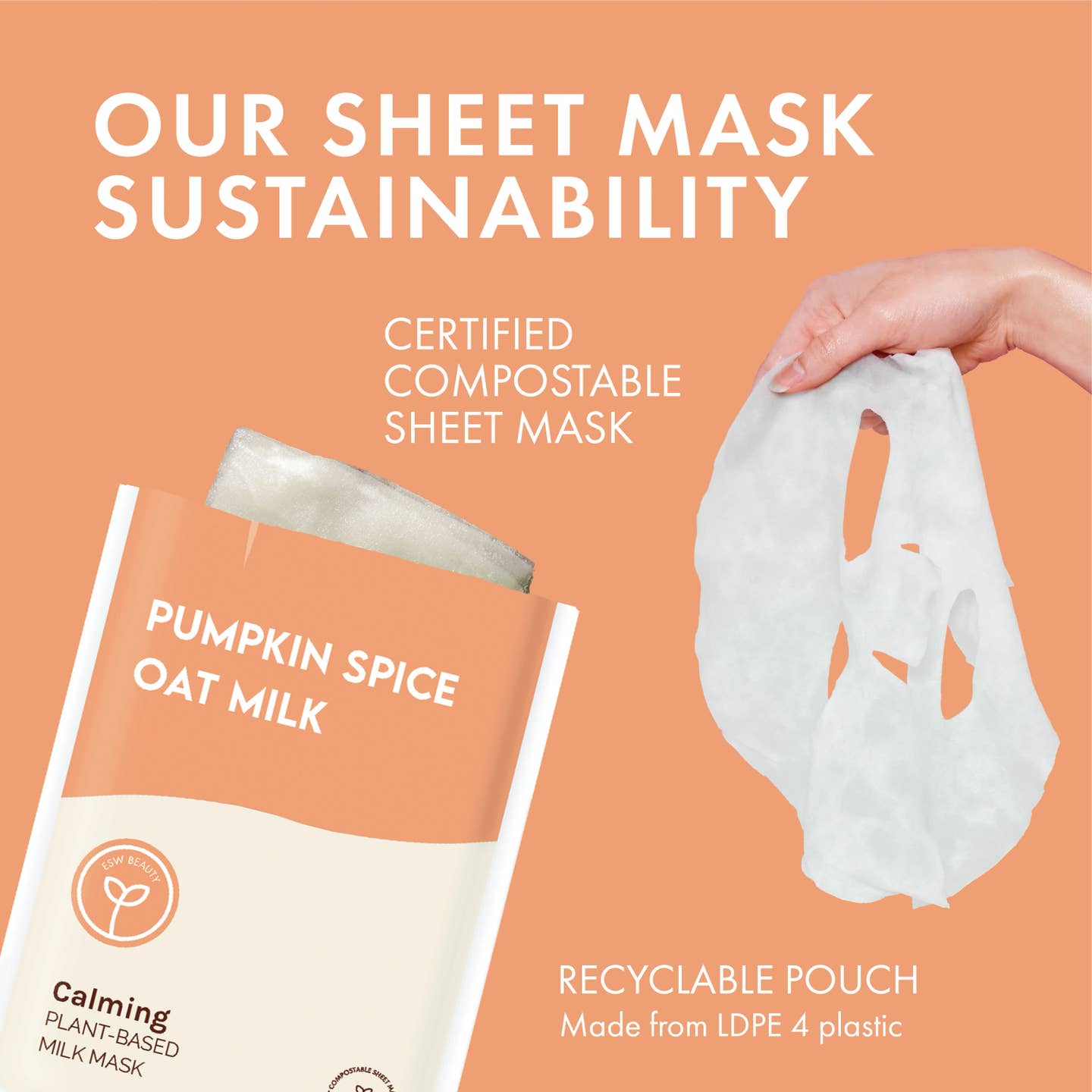 Pumpkin Spice Oat Milk Calming Milk Mask