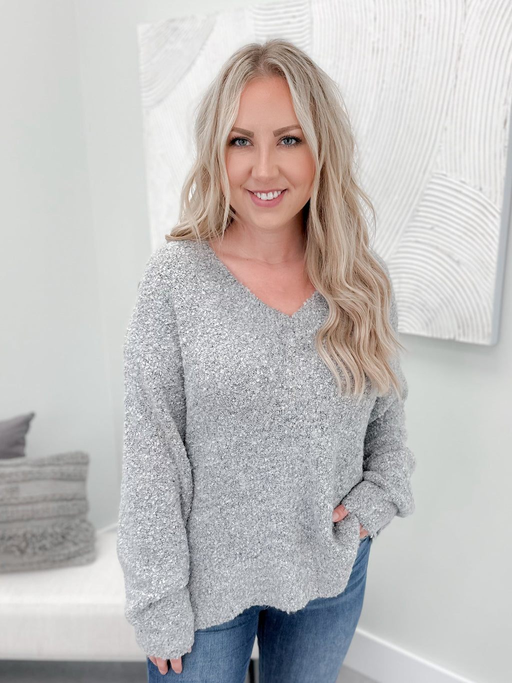North Sweater in Grey