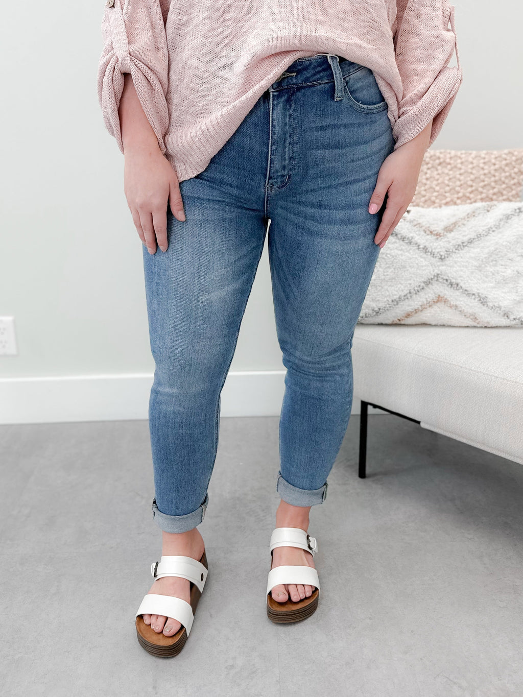 Chloe High Rise Jeans by Vervet