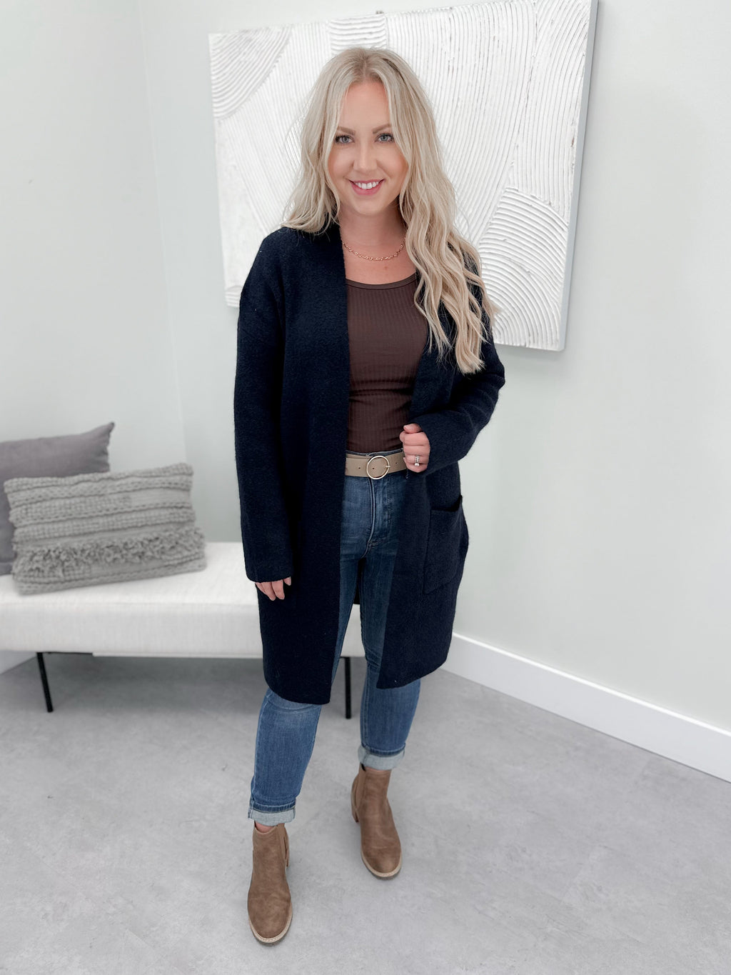 Nannette Cardi in Navy