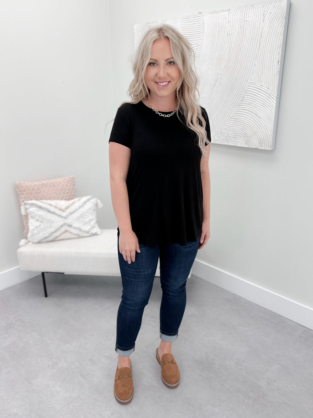 Kacey Tee in Black