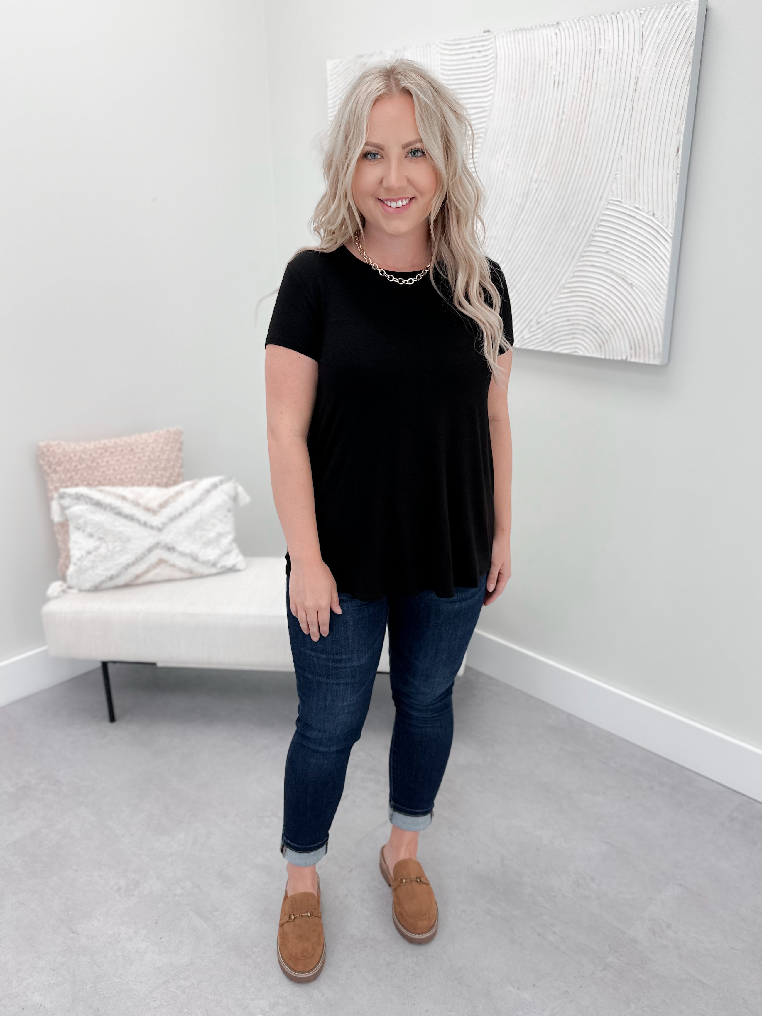 Kacey Tee in Black