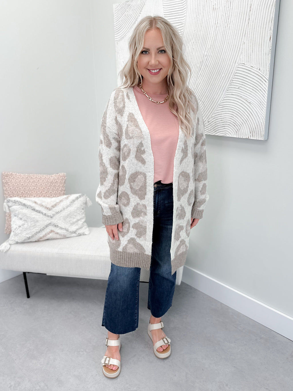 Laurel Leopard Cardigan