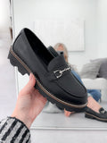 Brownie Points Loafers in Black by Corkys